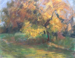 Herbst in May Banks, Sussex, 2000 von Karen Armitage