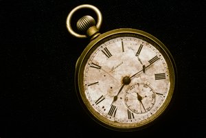 Uhr gestoppt durch die Explosion der Hiroshima-Atombombe von Karen Kasmauski