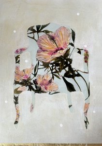 Eleganter Floraler Stuhl