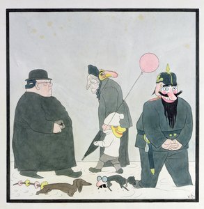 Bayerischer Karneval von Karl Arnold