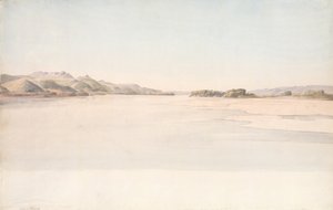 Großer Turm am Missouri oberhalb der Niobrara von Karl Bodmer