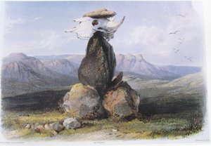 Karl Bodmer Zauberhaufen der Assinboin-Indianer von Karl Bodmer