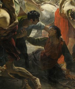 Detail (Der letzte Tag von Pompeji) von Karl Pavlovich Bryullov