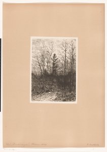 Waldlandschaft von Karl Buchholz