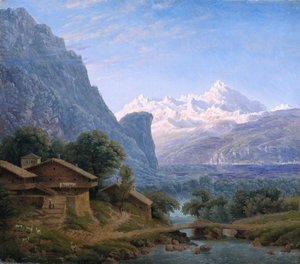 Blick auf den Mont Blanc