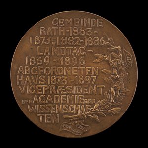 Inschrift [Rückseite], 1897