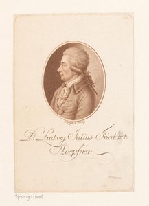 Porträt von Ludwig Höpfner von Karl Goepfert