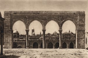 Jerusalem, Tempelplatz von Karl Grober