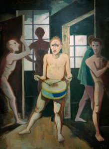 Die schwarzen Zimmer von Karl Hofer