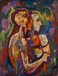 Drei Jünglinge von Karl Hofer