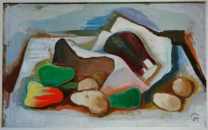 Gemüsestilleben von Karl Hofer