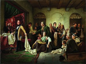 Die schlesischen Weber von Karl Hübner