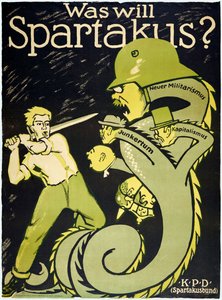 Deutsche Revolution 1918-1919 Der Spartakusbund von Karl Jakob Hirsch
