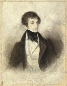 Porträt des Pianisten und Komponisten Sigismund Thalberg, 1829