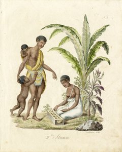 Afrikanische Familie von Karl Joseph Brodtmann