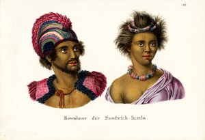 Menschen von Hawaii, 1824
