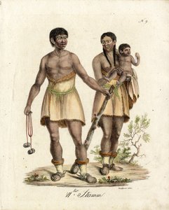 Südamerikanische Ureinwohner von Karl Joseph Brodtmann