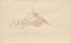 Schloss Lindenfels bei Weinheim im Odenwald