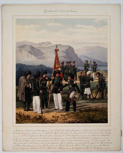 Infanterie der russischen Kaukasusarmee