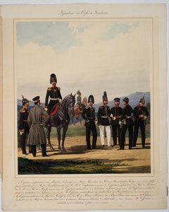 Infanterie des russischen Kaiserlichen Grenadierkorps von Karl Karlovich Piratsky