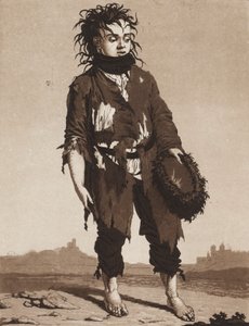Die jungen Bettler, um 1800 von Karl Ludwig Bernhard Buchhorn