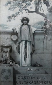 Kostümfest der Kunstakademiker von Karl Maria Schuster