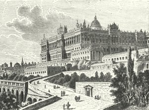 Königspalast, Madrid, Spanien von Karl Muller