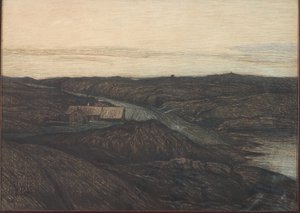 Küstenlandschaft in Bohuslän von Karl Nordström