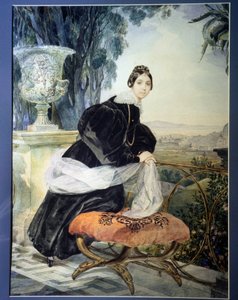 Porträt der Großherzogin von Russland Elisabeth Saltykova (1802-1863) (1833-1835)