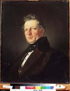 Porträt des Architekten Andrei M. Bolotov (1801-1854)