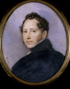 Porträt des Künstlers Sylvester Shchedrin (Sylvestre Chtchedrine) (1791-1830) von Karl Pavlovich Bryullov