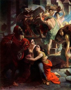 Der letzte Tag von Pompeji, 1833, Detail, 1965 von Karl Pavlovich Bryullov