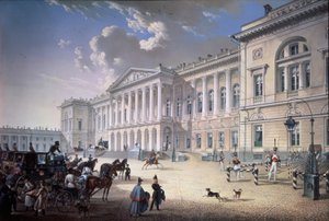 Der Alte Michael-Palast in Sankt Petersburg, 1832