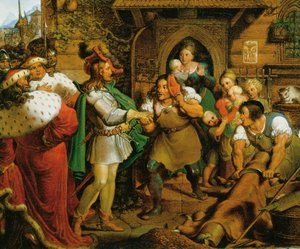 Kaiser Maximilian I. besucht die Handwerker
