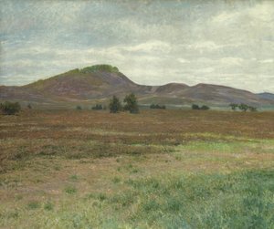 Landschaft bei Harburg von Karl Wilhelm Arthur Illies