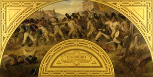 Die Schlacht bei Caldiero 1805 von Karl von Blaas