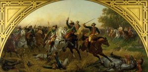 Die Schlacht bei Kolin 1757 von Karl von Blaas