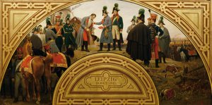 Die Schlacht bei Leipzig 1813 von Karl von Blaas