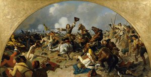 Die Schlacht bei Turin 1706 von Karl von Blaas