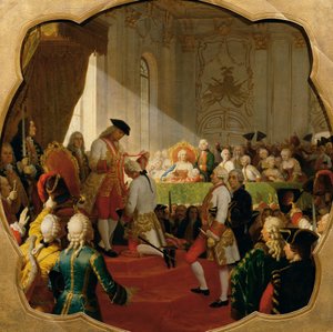 Erste Promotion zum Militär-Maria-Theresien-Orden 1758