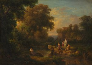 Diana und ihre Nymphen von Karoly I Marko