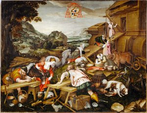 Der Bau der Arche Noah