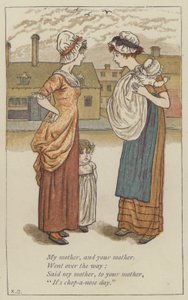 Meine Mutter und deine Mutter von Kate (after) Greenaway