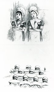 Waisenkinder, ca. 1880