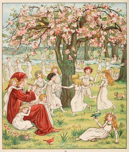 Wie ihre Kinder gestohlen wurden, aus Der Rattenfänger von Hameln, veröffentlicht 1888