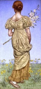 Frühling, Blüte von Kate Greenaway