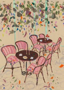 Pariser Bistro-Stimmung