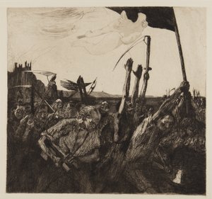Aufstand, 1899 von Käthe Kollwitz