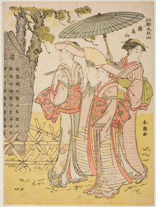 Asuka-Hügel (Asukayama), aus der Serie Fünf Hügel von Edo (Koto no gozan)