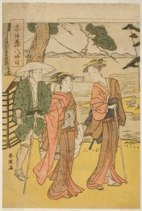 Achter Akt: Die Brautfahrt (Michiyuki) aus dem Stück Chushingura (Schatz der siebenundvierzig treuen Vasallen)